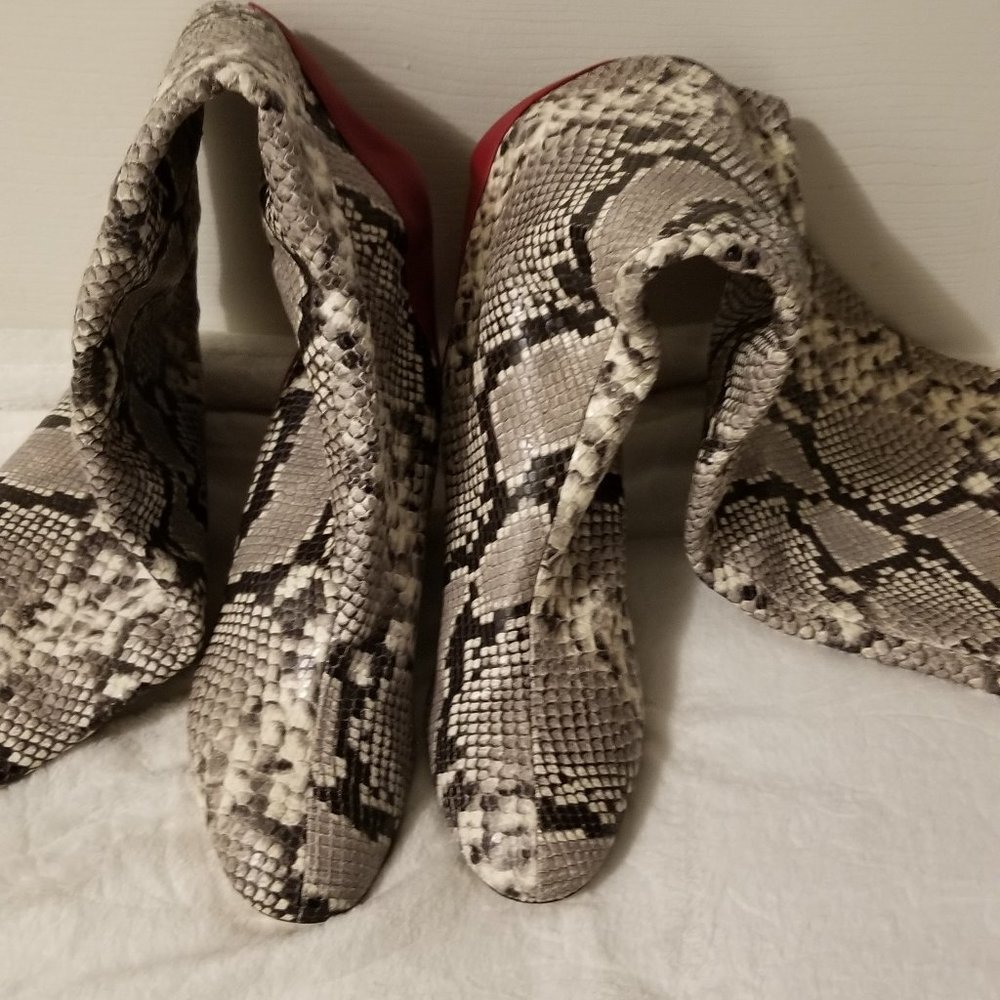 Gia Couture Goat skin boots